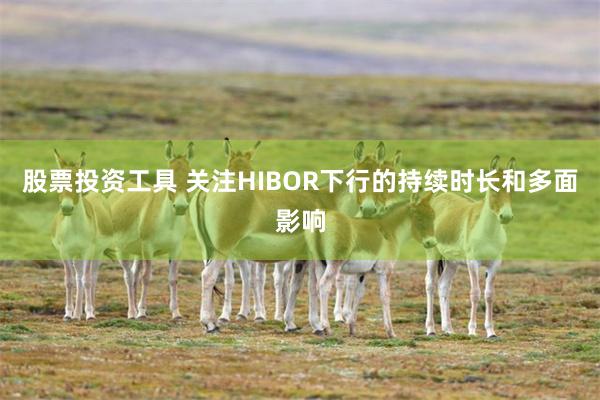 股票投资工具 关注HIBOR下行的持续时长和多面影响