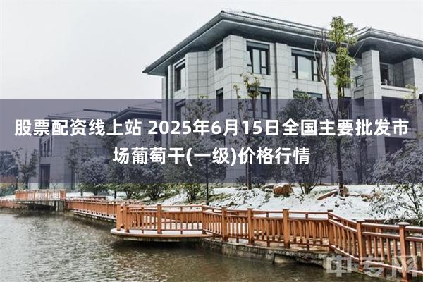 股票配资线上站 2025年6月15日全国主要批发市场葡萄干(一级)价格行情