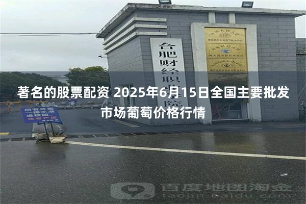 著名的股票配资 2025年6月15日全国主要批发市场葡萄价格行情